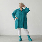 AKH Fashion 7187 Jacke, Petrol