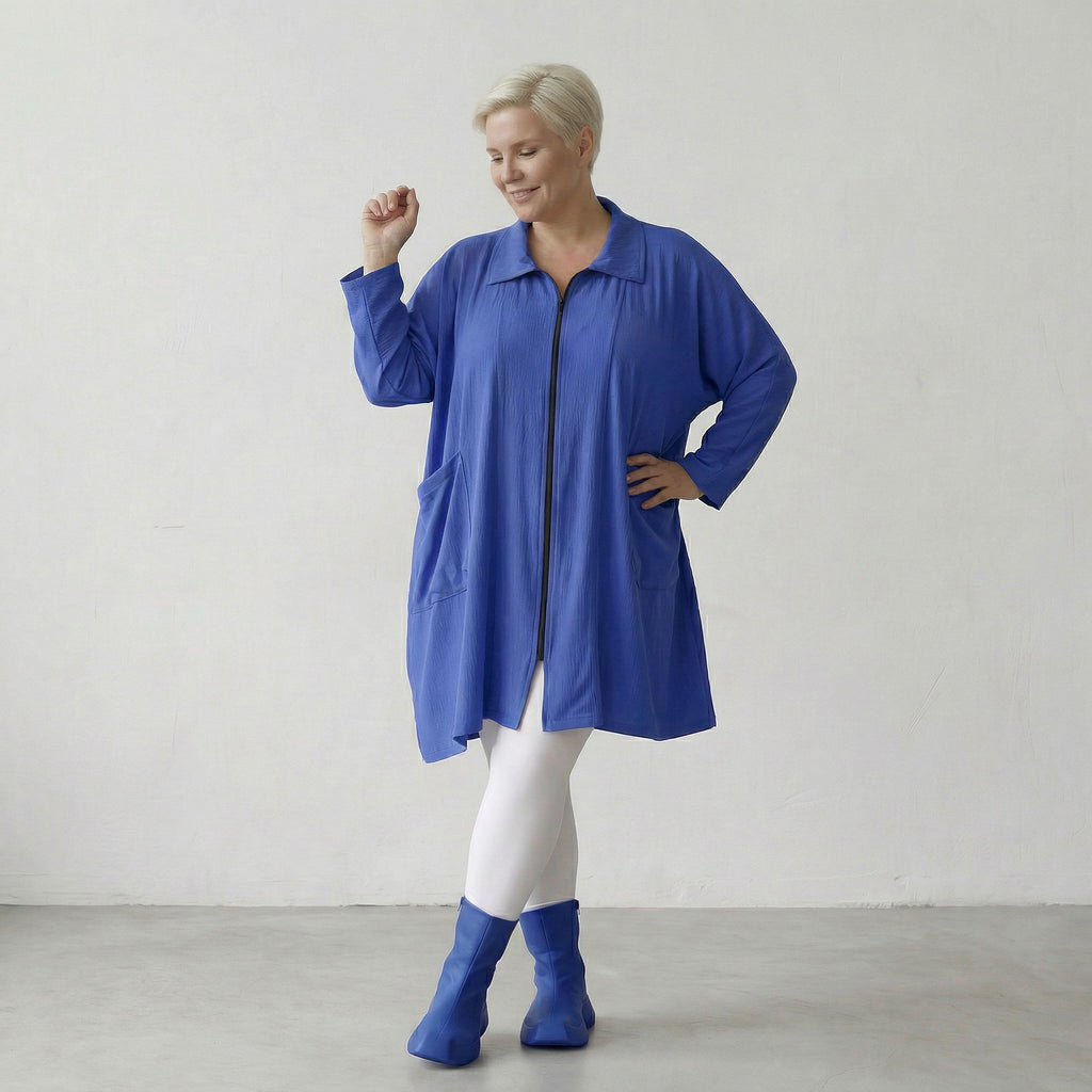 AKH Fashion 7187 Jacke, Royalblau