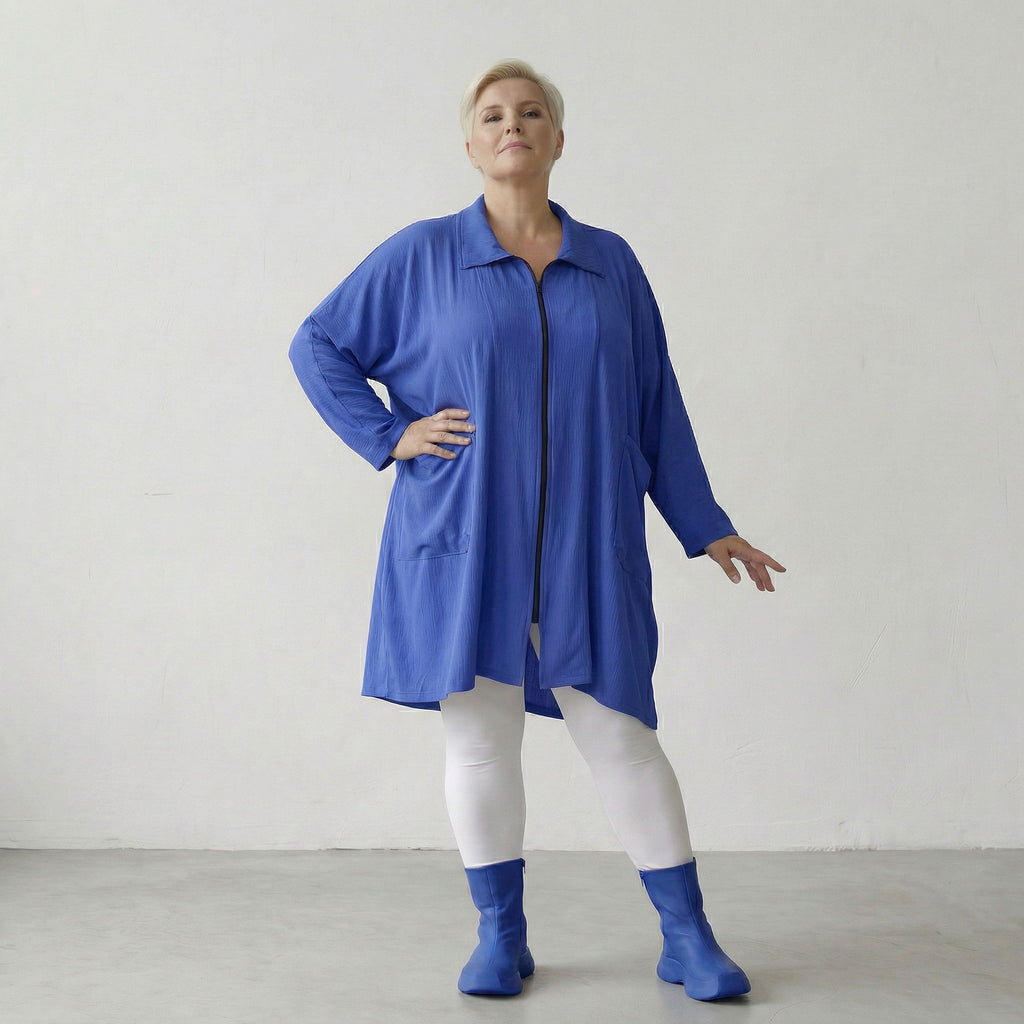 AKH Fashion 7187 Jacke, Royalblau