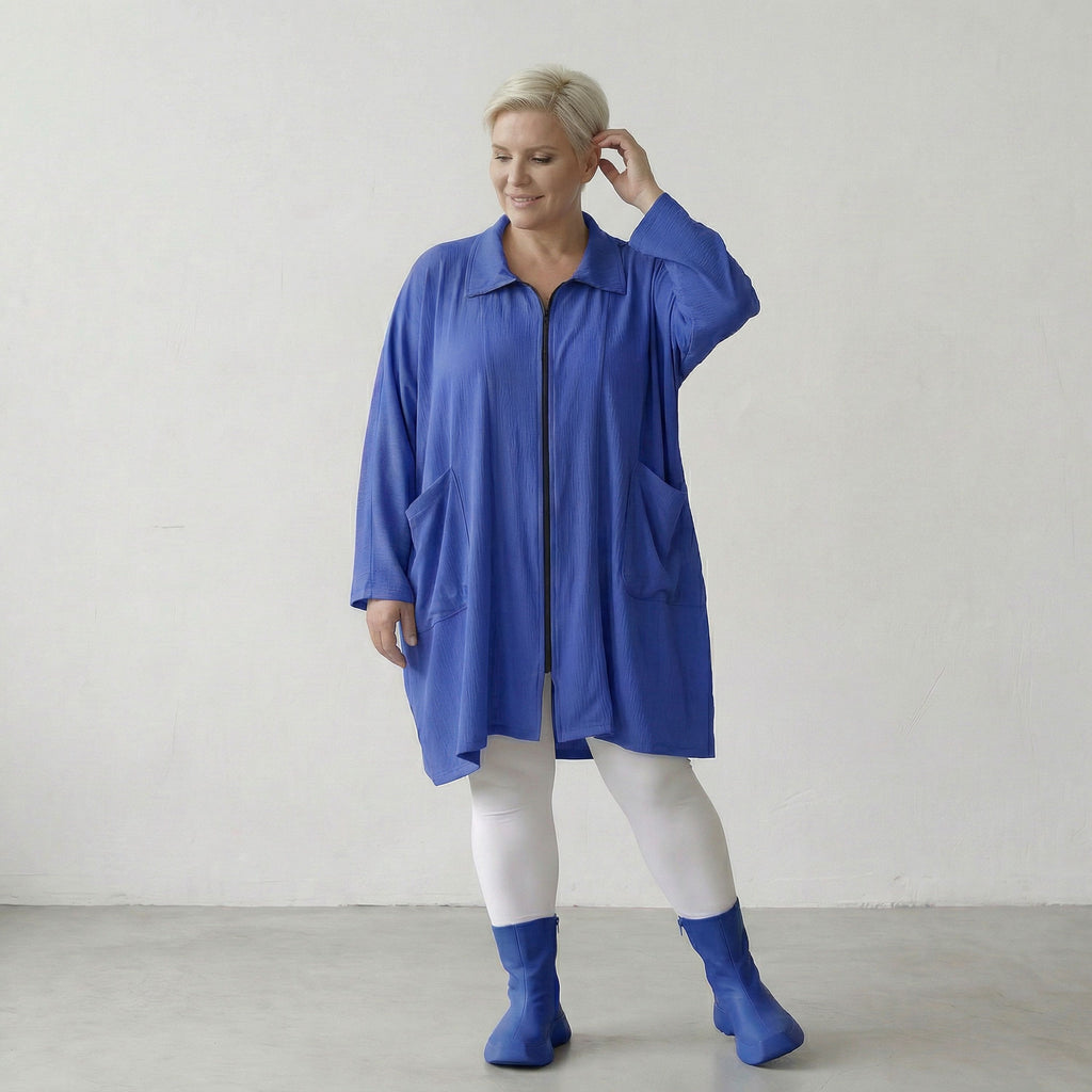 AKH Fashion 7187 Jacke, Royalblau