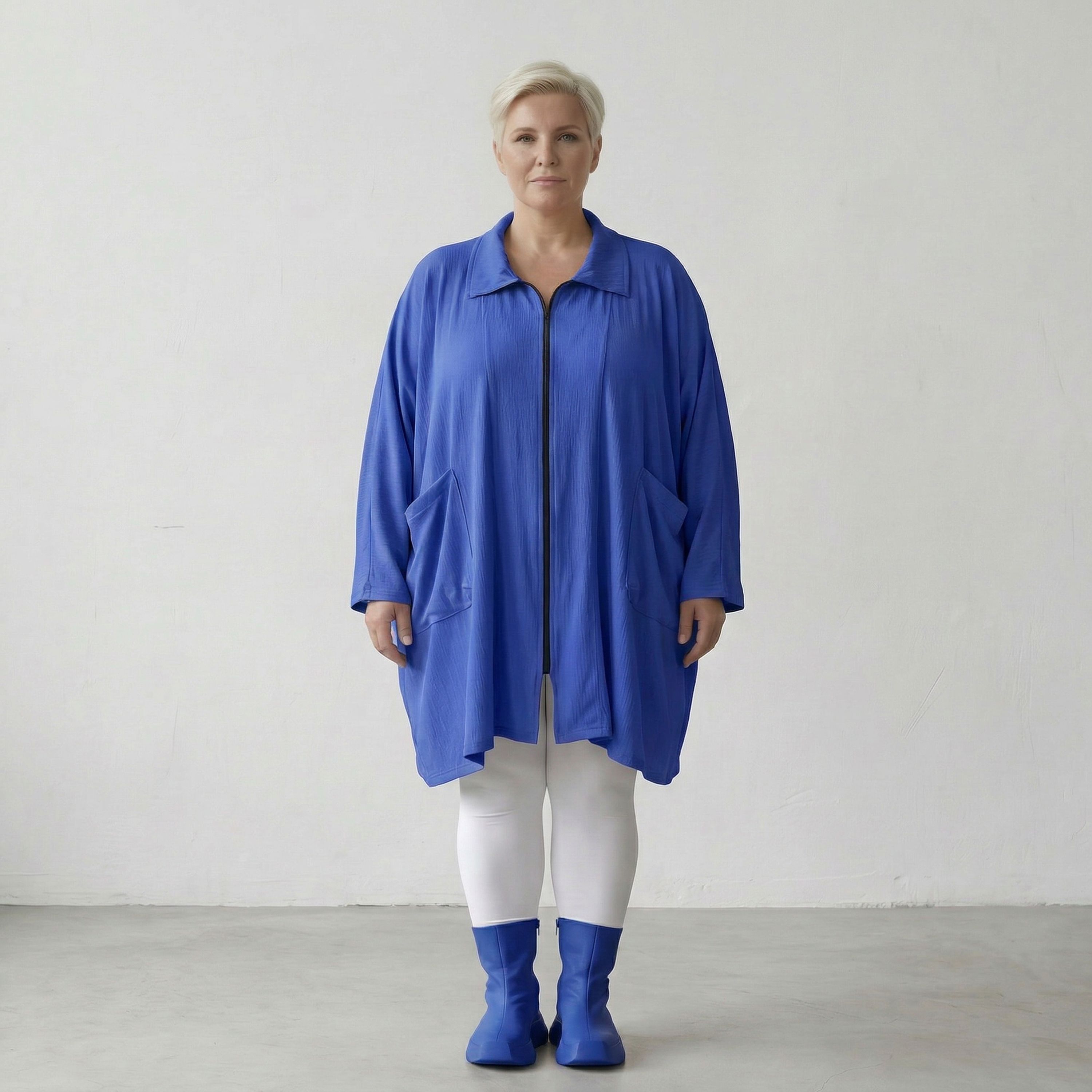 AKH Fashion 7187 Jacke, Royalblau
