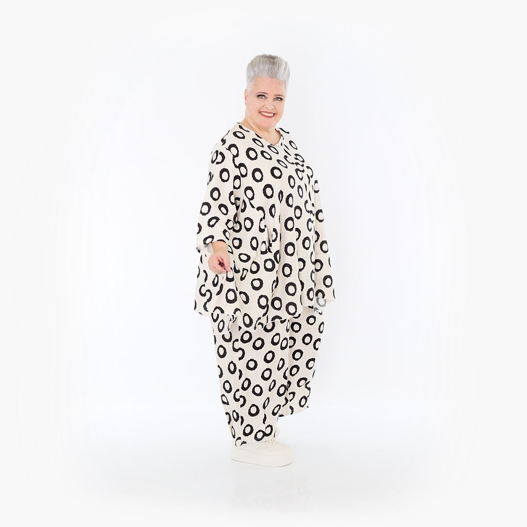 AKH Fashion · Hose · Fiona · 7070 · Ecru/Schwarz
