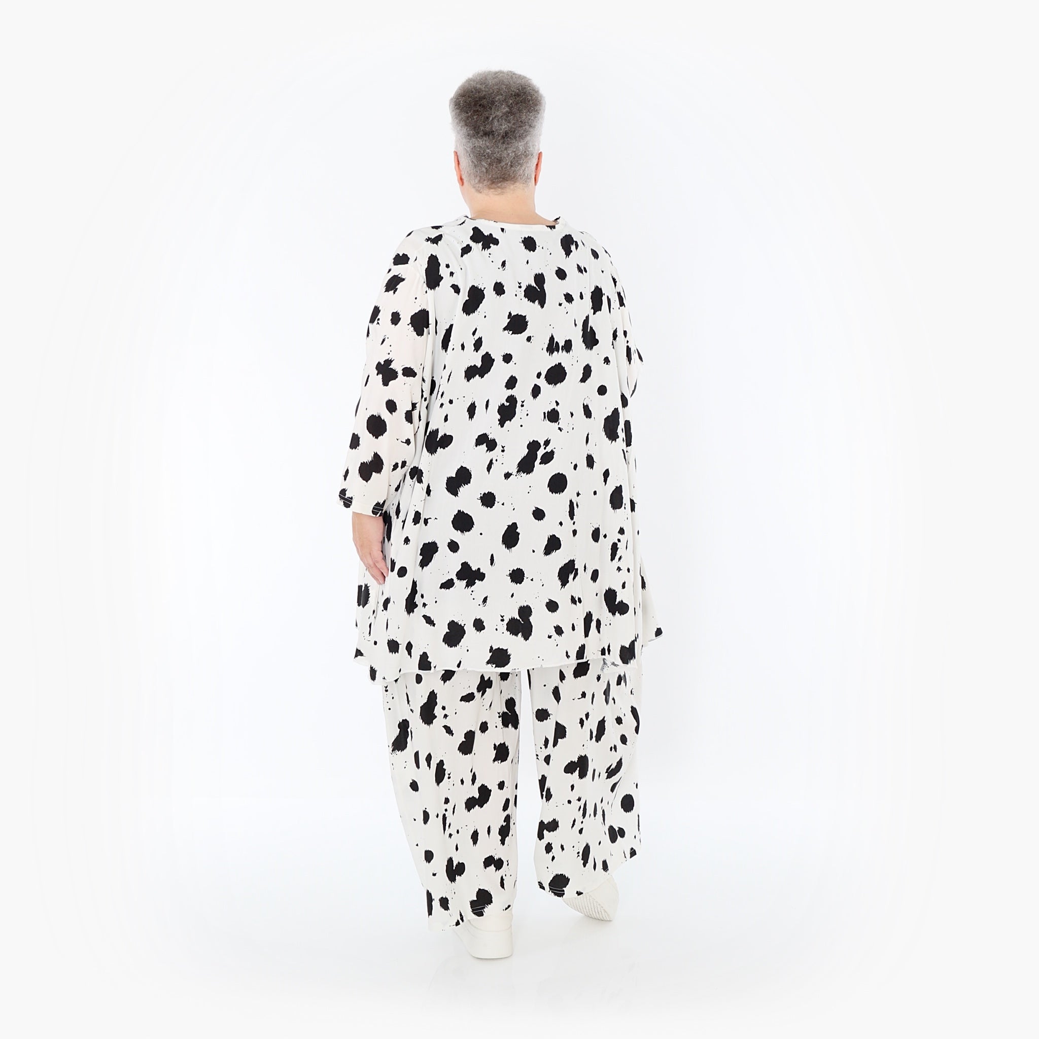 AKH Fashion · Shirt · Marina · 593 · Wit/Zwart