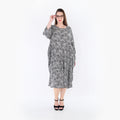 AKH Fashion 7065 Dress, Black and White