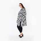 AKH Fashion 6917 Jacket, White-Black