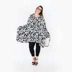 AKH Fashion 6917 Jacket, White-Black