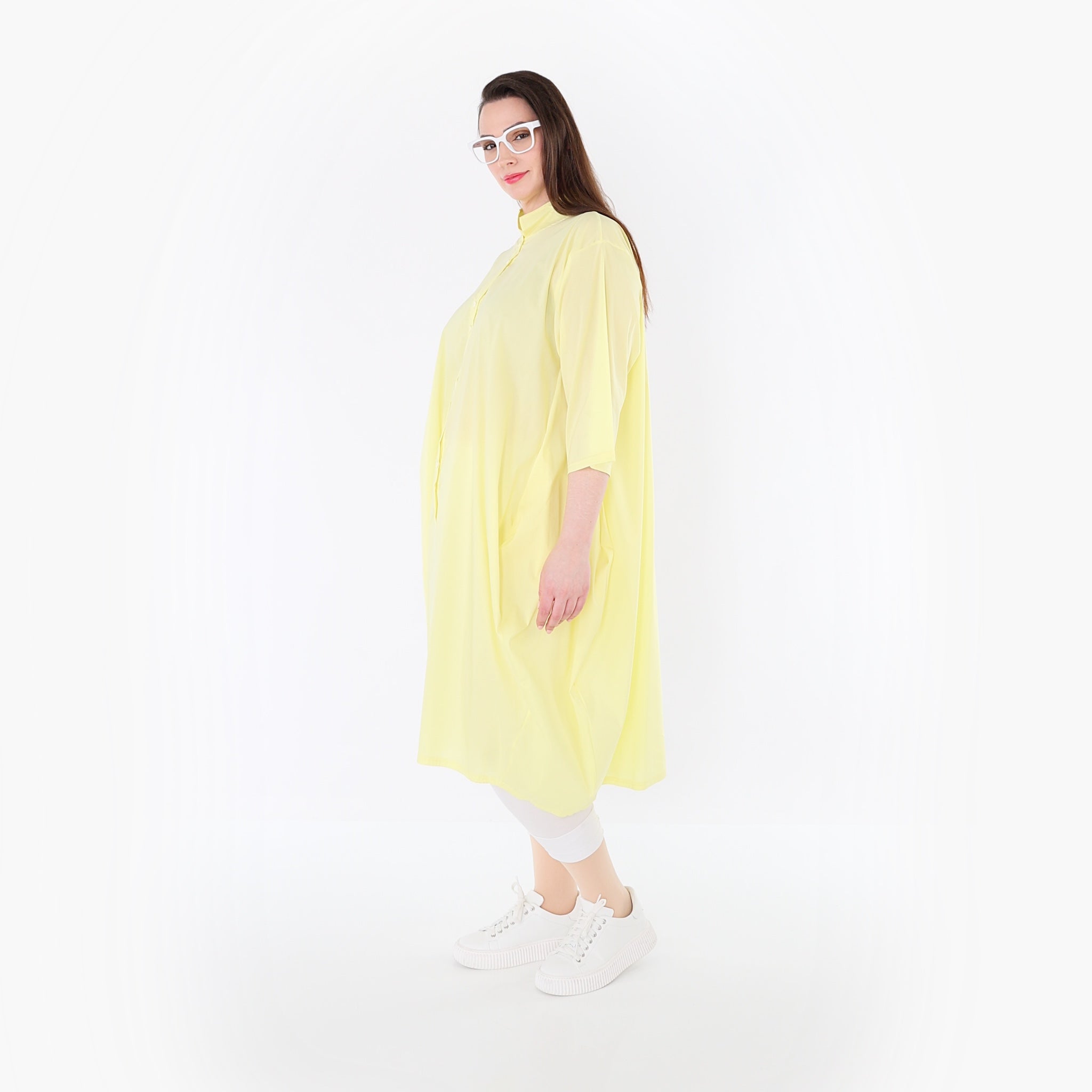 AKH Fashion 7117 Bluse, Gelb