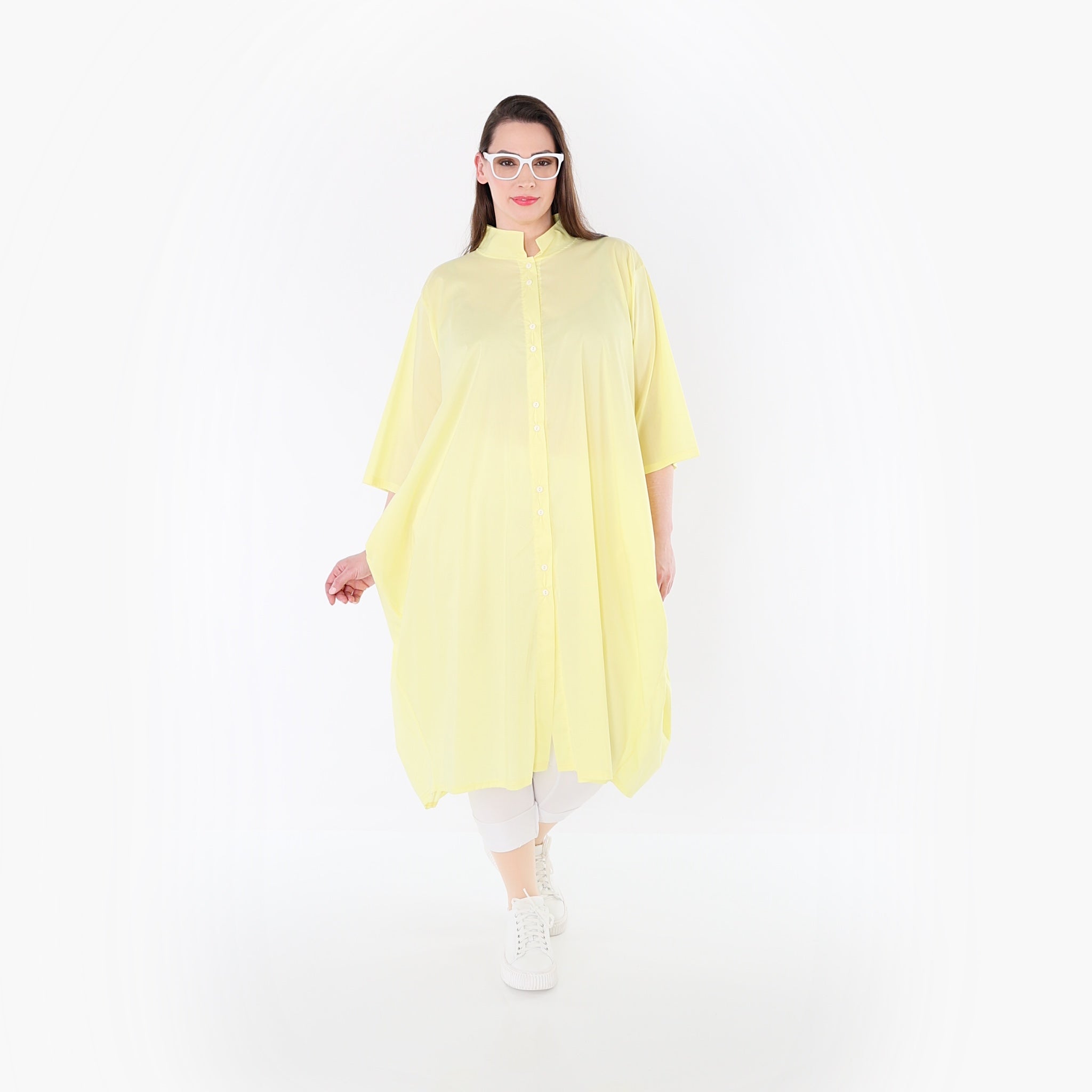 AKH Fashion 7117 Bluse, Gelb
