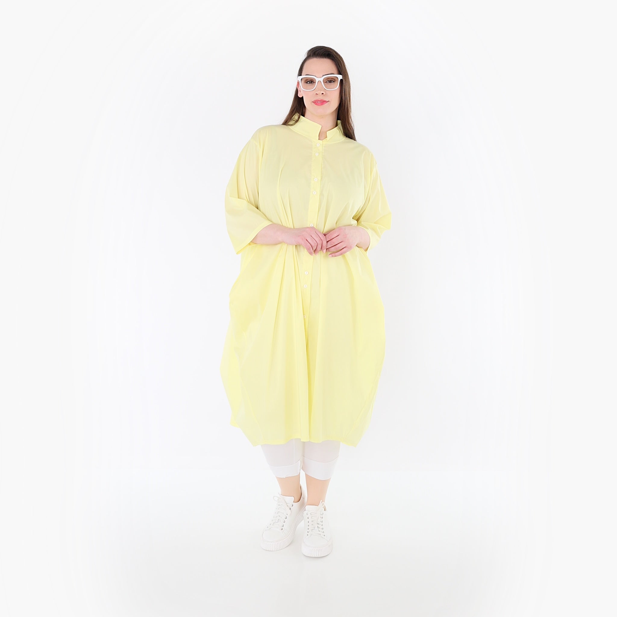 AKH Fashion 7117 Bluse, Gelb