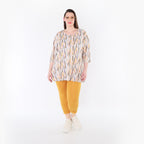 AKH Fashion 1892 Shirt, Ecru-Rosa-Multi