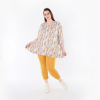 AKH Fashion 1892 Shirt, Ecru-Rosa-Multi