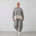 AKH Fashion 130 Jacke, Grau-Ecru