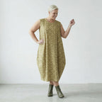 AKH Fashion Kleid 1925 Tamara, Beige-Olive
