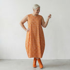 AKH Fashion Kleid 1925 Tamara, Rosa-Orange