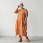AKH Fashion Kleid 1927 Tamara, Rosa-Orange