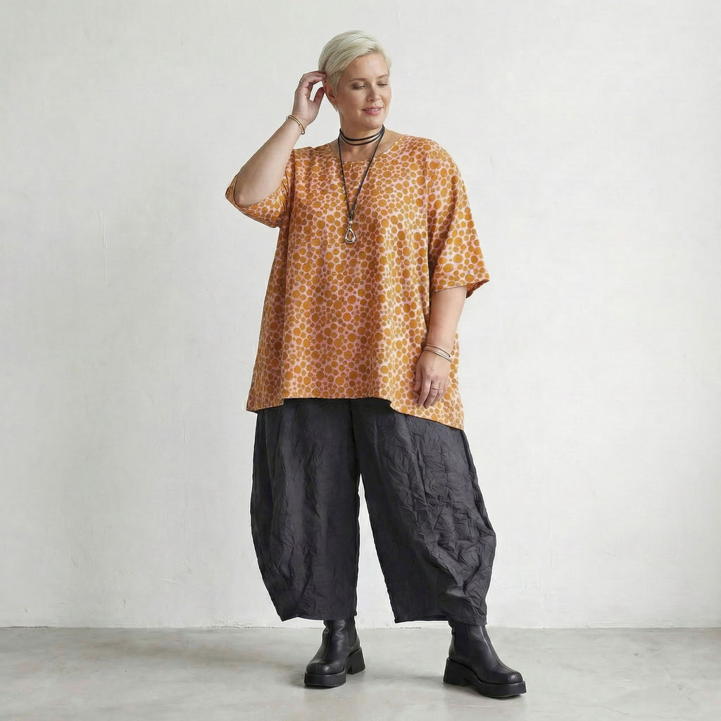 AKH Fashion Shirt 593 Tamara, Rosa-Orange