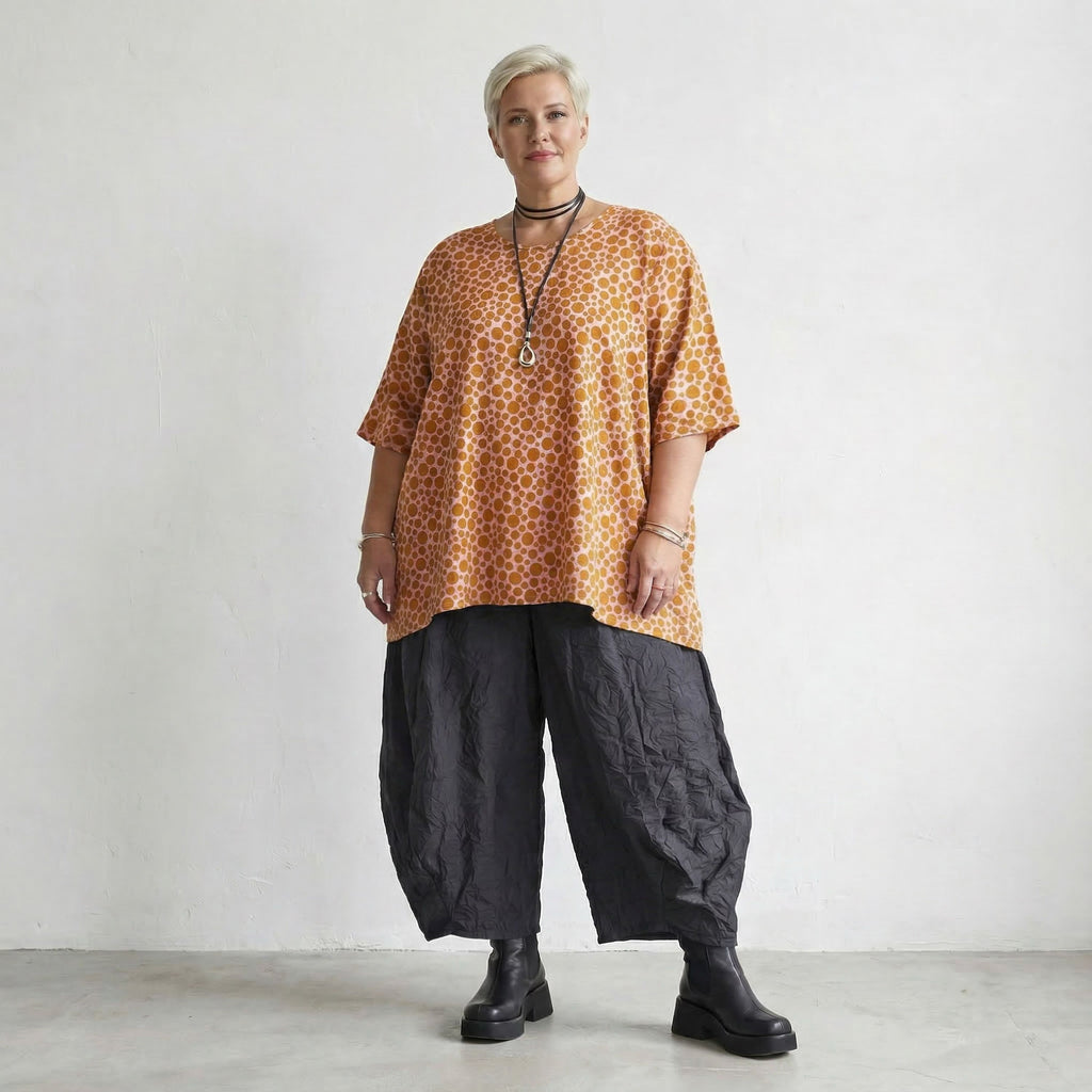 AKH Fashion Shirt 593 Tamara, Rosa-Orange