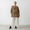 AKH Fashion Shirt 593 Malia, Orange-Schwarz-Gelb