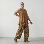 AKH Fashion Hose 8069 Malia, Orange-Schwarz-Gelb