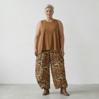 AKH Fashion Hose 8069 Malia, Orange-Schwarz-Gelb