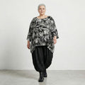 AKH Fashion Shirt 593 Kalani, Schwarz-Weiß