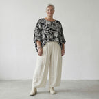 AKH Fashion Überwurf 7011 Kalani, Schwarz-Weiß