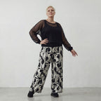 AKH Fashion Hose 6937 Vanta, Schwarz-Weiß