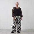 AKH Fashion Hose 6937 Vanta, Schwarz-Weiß