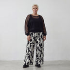 AKH Fashion Hose 6937 Vanta, Schwarz-Weiß