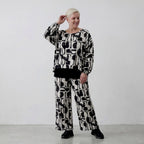 AKH Fashion · Laagjestop · Vanta · 7011 · Zwart/Wit