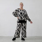AKH Fashion · Laagjestop · Vanta · 7011 · Zwart/Wit
