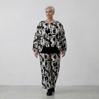 AKH Fashion · Laagjestop · Vanta · 7011 · Zwart/Wit