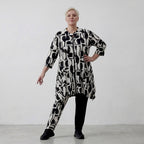AKH Fashion Jacke 7602 Vanta, Schwarz-Weiß