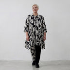AKH Fashion Jacke 7602 Vanta, Schwarz-Weiß