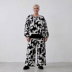 AKH Fashion Überwurf 7011 Silence, Schwarz-Weiß