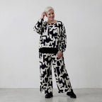 AKH Fashion Überwurf 7011 Silence, Schwarz-Weiß