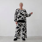 AKH Fashion Überwurf 7011 Silence, Schwarz-Weiß
