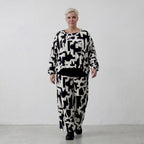 AKH Fashion Überwurf 7011 Silence, Schwarz-Weiß