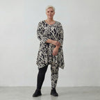 AKH Fashion Shirt 6448 Pureline, Schwarz-Weiß