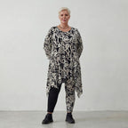 AKH Fashion Shirt 6448 Pureline, Schwarz-Weiß