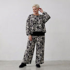 AKH Fashion Überwurf 7011 Pureline, Schwarz-Weiß