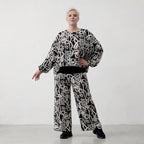 AKH Fashion Überwurf 7011 Pureline, Schwarz-Weiß