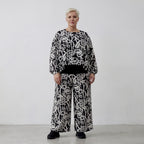 AKH Fashion Überwurf 7011 Pureline, Schwarz-Weiß