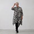 AKH Fashion Jacke 7602 Pureline, Schwarz-Weiß