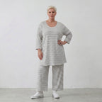 AKH Fashion Shirt 1892 SailorBabe, Weiß-Grau