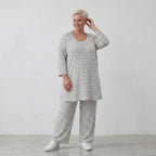 AKH Fashion Shirt 1892 SailorBabe, Weiß-Grau