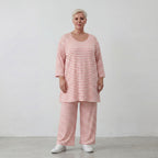AKH Fashion Shirt 1892 SailorBabe, Weiß-Lachs