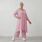 AKH Fashion Hose 225 SailorBabe, Weiß-Fuchsia