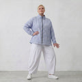 AKH Fashion Jacke 7104 Rebound, Blau-Weiß