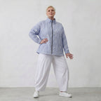 AKH Fashion Jacke 7104 Rebound, Blau-Weiß